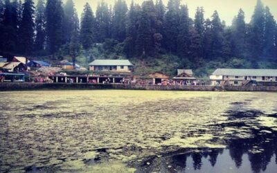 Kamrunag Lake – Where Devotion Sleeps Beneath Gold and Cloud